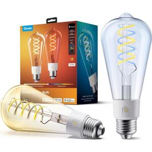Imagine Govee-SET 2xLED RGBWW St bec inteligent MATTER ST64 E27/5W/230V 2700-6500K Wi-Fi