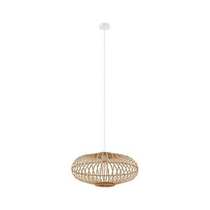 Imagine Eglo 55114 - Candelabru LED suspendat pe cablu 1xE27/4W/230V bambus