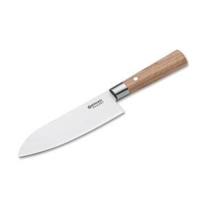 Imagine Böker - Cuțit de bucătărie santoku din oțel damasc DAMAST OLIVE 17, 2 cm lemn de măslin