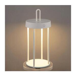 Imagine Lampă de masă tactilă LED, dimabilă, reîncărcabilă, pentru exterior GENTLE LED/1, 5W/3, 7V 3000 mAh IP44 albă