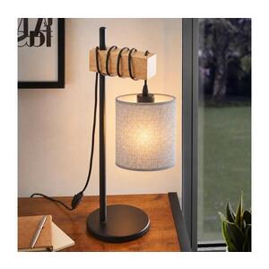 Imagine BRILAGI - Lampă de masă NUBILA 1xE27/40W/230V maro/negru/gri