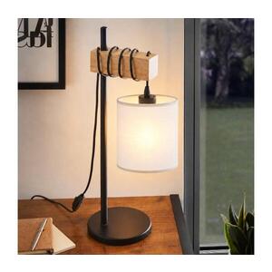 Imagine BRILAGI - Lampă de masă NUBILA 1xE27/40W/230V maro/negru/alb