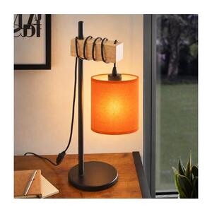 Imagine BRILAGI - Lampă de masă NUBILA 1xE27/40W/230V maro/negru/portocaliu