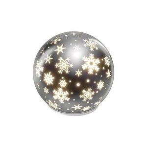 Imagine Glob LED pentru Crăciun, Ø 12 cm, 0, 3 W, alimentare 3xAA