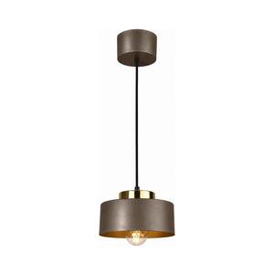 Imagine Candelabru suspendat pe cablu IGNIA 1xE27/60W/230V maro/auriu