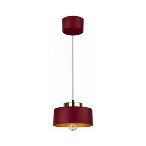 Imagine Lampă suspendată pe cablu IGNIA 1xE27/60W/230V vișiniu/auriu