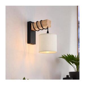 Imagine BRILAGI - Aplica de perete NUBILA 1xE27/60W/230V maro/negru/crem