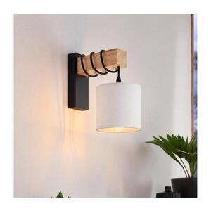 Imagine BRILAGI - Aplica de perete NUBILA 1xE27/60W/230V maro/negru/alb