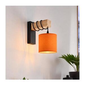 Imagine BRILAGI - Aplică de perete NUBILA 1xE27/60W/230V maro/negru/portocaliu