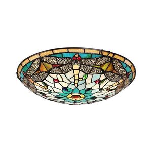 Imagine Plafonieră Prezent 1714 TIFFANY 3xE27/40W/230V
