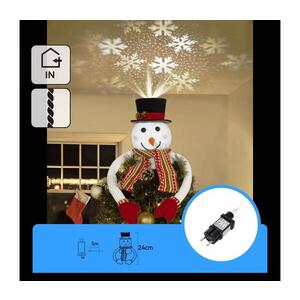 Imagine - LED Decorațiune de Crăciun LED/5W/230V alb rece om de zăpadă