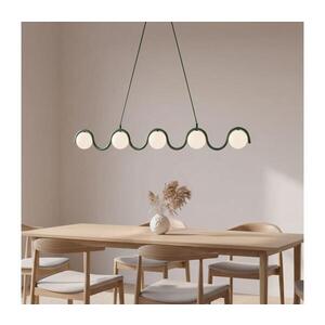 Imagine Candelabru suspendat pe cablu SINUS 5xG9/8W/230V verde