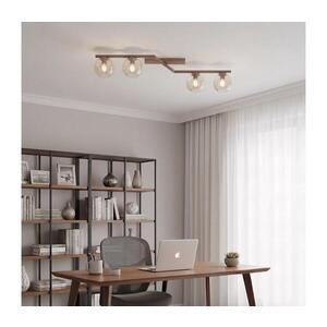 Imagine Plafonieră NATON 4xE14/10W/230V bej/bej fumuriu