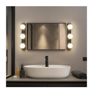 Imagine BRILAGI - SET 2x LED Aplică de perete pentru baie HOLLYWOOD 3xLED/3W/230V 39 cm IP44 negru