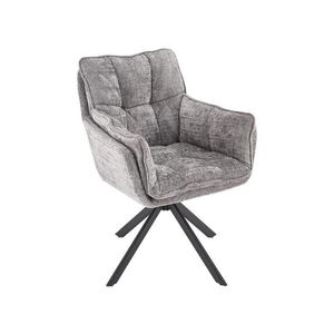 Imagine Scaun de dining VENT, 1 buc., gri