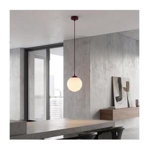 Imagine Candelabru pe cablu COSMO 1xE14/10W/230V Ø 14 cm roșu/alb