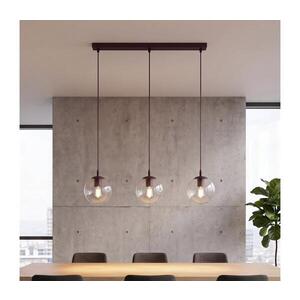 Imagine Candelabru cu cablu COSMO 3xE14/10W/230V roșu/transparent