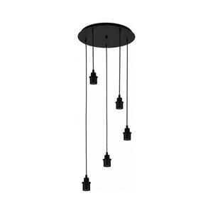 Imagine Eglo - Cablu de alimentare WRINGTON 5xE27/60W/230V negru