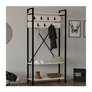Imagine Set de hol 180x90 cm negru/alb