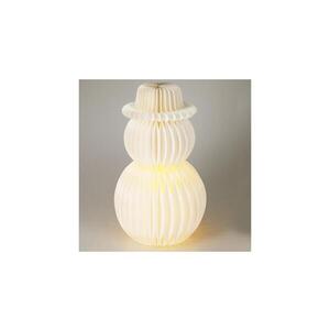 Imagine Decorațiune LED de Crăciun 12xLED/3xAA 39 cm alb cald om de zăpadă