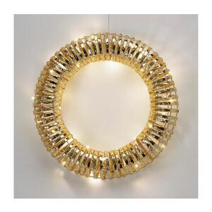 Imagine LED Coroniță de Crăciun 30xLED/3xAA Ø 40 cm alb cald coroniță/aurie