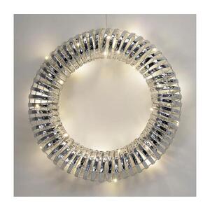 Imagine LED coroniță de Crăciun 30xLED/3xAA Ø 40 cm alb cald coroniță/argintie