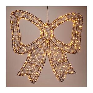 Imagine Decorațiune LED de Crăciun pentru exterior 720xLED/6W/230V 46 cm IP44 alb cald fundă/neagră