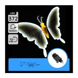 Imagine - LED Decorațiune de exterior 372xLED IP44 alb rece fluture