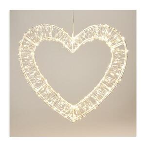 Imagine LED Decorațiune de Crăciun pentru exterior 500xLED/6W/230V 36 cm IP44 alb cald inimă/alb