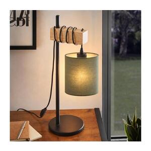 Imagine BRILAGI - Lampă de masă NUBILA 1xE27/40W/230V maro/negru/verde