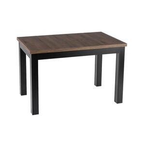 Imagine Masă extensibilă pentru sufragerie DOO 120/160x75 cm macadamia/negru