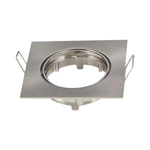 Imagine - Ramă pentru corp de iluminat încastrat GU10 8, 2x8, 2 cm crom mat