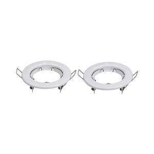 Imagine - Set de 2 rame pentru spot încastrat GU10 Ø 8 cm, alb