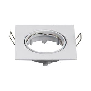 Imagine - Cadru pentru spot încastrat GU10 8, 2x8, 2 cm alb