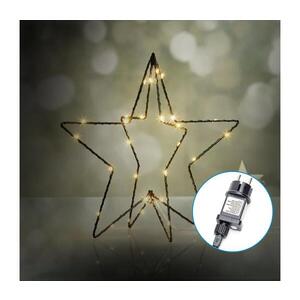 Imagine -LED Decorațiune de Crăciun pentru exterior LED/3, 6W/230V stea 30cm IP44 alb cald