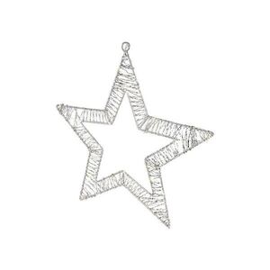 Imagine Decorațiune LED de Crăciun 60xLED/3AA stea alb cald