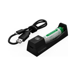 Imagine Ledlenser 500986 - Încărcător de baterii 1xLi-ion 5V + acumulator 750 mAh