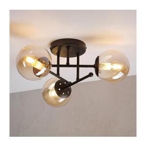 Imagine Lustru aplicat MALENA 3xE14/5W/230V maro/bej fumuriu
