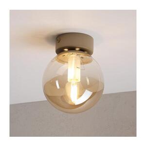 Imagine Plafonieră ELIAS 1xE14/5W/230V Ø 13 cm bej/fumuriu bej