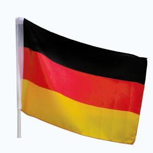 Imagine Electronic-Star Steag Cupa Mondială 2018 Steag auto Germania Negru Roșu Auriu Fotbal Steag Lungime băț 41, 5cm