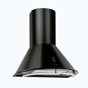 Imagine Klarstein Noir capota retro inox 60cm negru 352m3