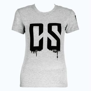 Imagine Capital Sports BEFORCE, mărime S, gri, tricou de antrenament, femei