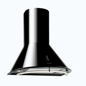 Imagine Klarstein Lumio Neo retro hota 60cm 615m³ / h oțel inoxidabil negru