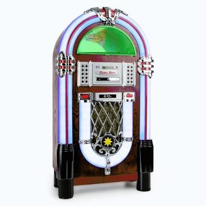 Imagine Auna Graceland TT Jukebox Bluetooth Fono CD USB SD MP3 AUX FM