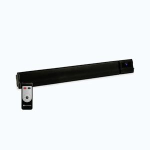 Imagine Blumfeldt Cosmic Beam Plus, încălzitor cu infrarosu pentru terasă, 2400 W, telecomandă, negru
