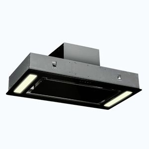 Imagine Klarstein REMY, hotă de tavan, hotă pentru integrare, 90 cm eek A 630 m³ / h, sticlă touch led