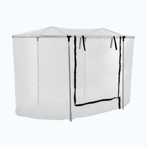 Imagine Blumfeldt High Grow Top 200, extensie de seră, 200x115x100 cm, tevi din otel, PVC