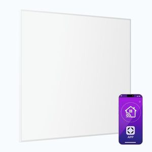 Imagine Klarstein Wonderwall 1200 Smart, încălzitor pe infraroșu, 115 x 95 cm, 1200 W, săptămânal, alb