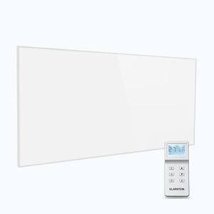 Imagine Klarstein Wonderwall 45, Încălzitor cu infraroșu, 50x90cm, 450W, Cronometru săptămânal, IP24