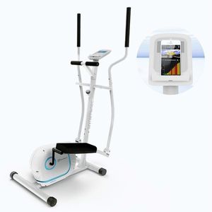 Imagine KLARFIT Myon Cross, home trainer, greutate volan 12 kg, SilentBelt System, negru